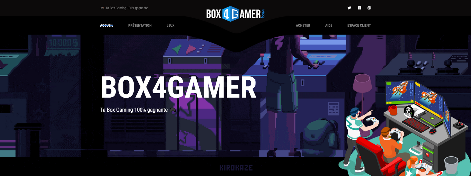 Box4Gamer - développé par Nity Pro