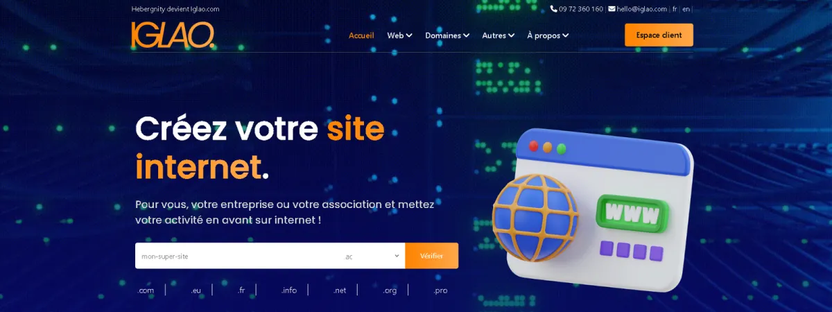 iglao - développé par Florian LEROY