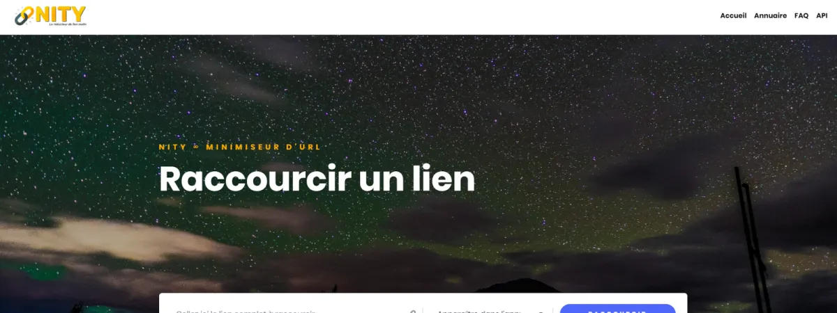 Nity - développé par Florian LEROY